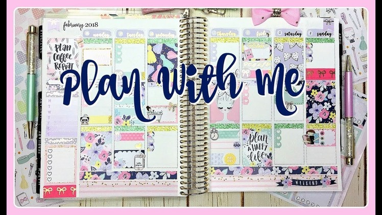 Plan With Me | Planner Girl Kit | ft. Hello Petite Paper (ECLP)