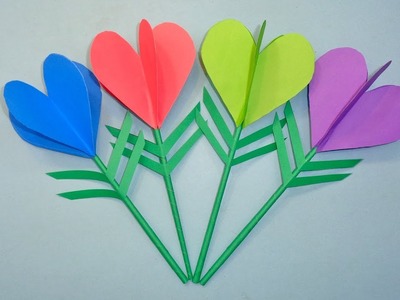 Valentine's Day Craft | How To Make Origami Heart | DIY Paper Heart (coração de papel) Tutorial