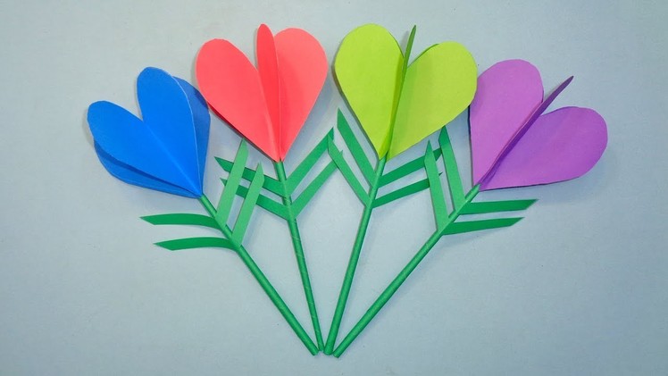 Valentine's Day Craft | How To Make Origami Heart | DIY Paper Heart (coração de papel) Tutorial