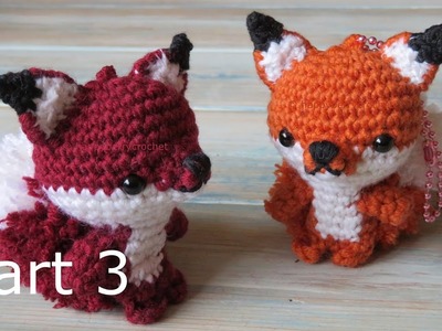 Amigurumi Fox Keyring - How to Crochet (Part 3)