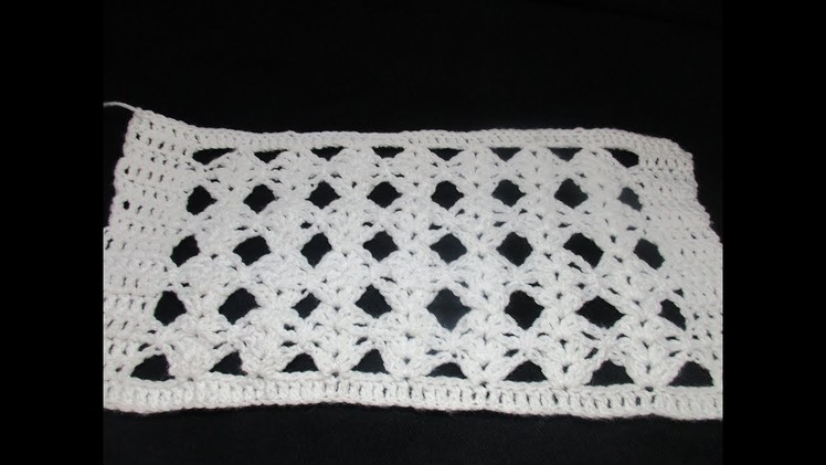 Crochet design for Scarf[Hindi]