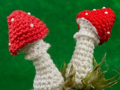Crochet Tutorial Mushroom Amanita