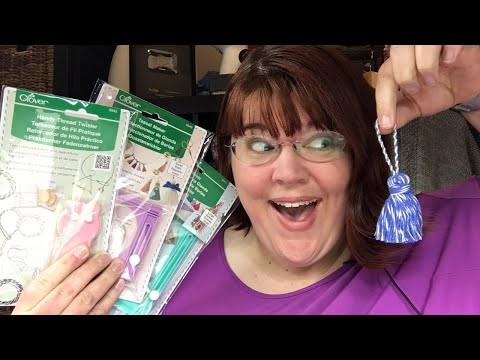 ???? DEMO How to Use Clover Tassel Maker and Handy Thread Twister