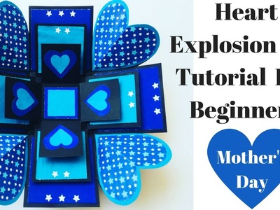DIY Explosion Box Tutorial | Mother's Day Explosion Box | Explosion Box Tutorial For Beginners