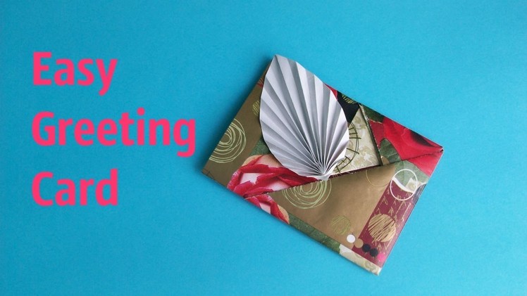 DIY How To Make a Greeting Card For Mom, Granny. Birthday, Mother's Day Handmade Crafts