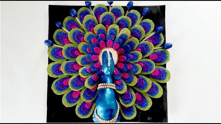 DIY - How To Make Peacock || Best Out Of Waste || Home Decor