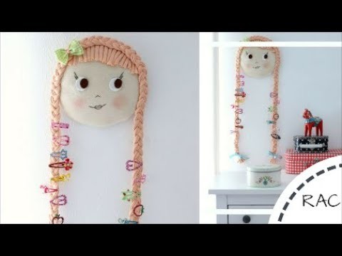 DIY. How To: Make Your Own Hair Clip Organizer | Headband Holder | Recycled Arts And Crafts - 75