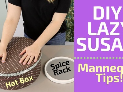 DIY Lazy Susan 'Spice Rack' Tutorial | eBay Clothing Mannequin Tips!