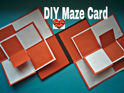Double Maze Card Tutorial | DIY - Wedding Anniversary Gift Idea