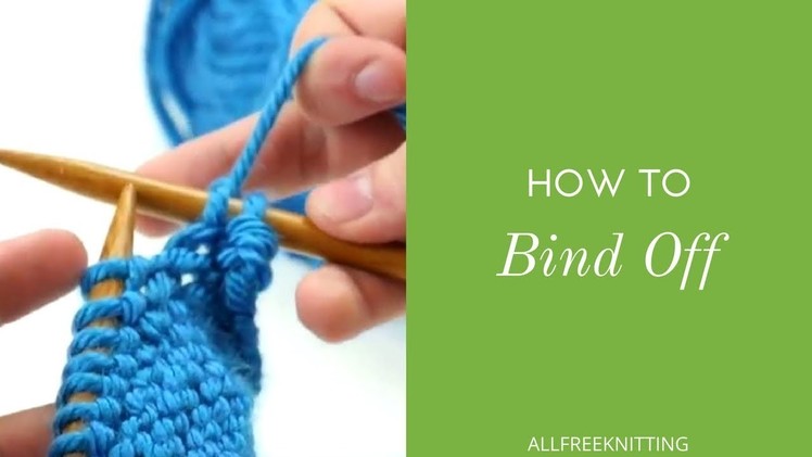 How to Bind Off