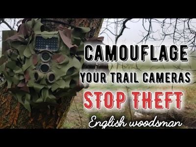 How to camouflage your trail cameras HELP TO PREVENT THEFT OF YOUR CAMERA