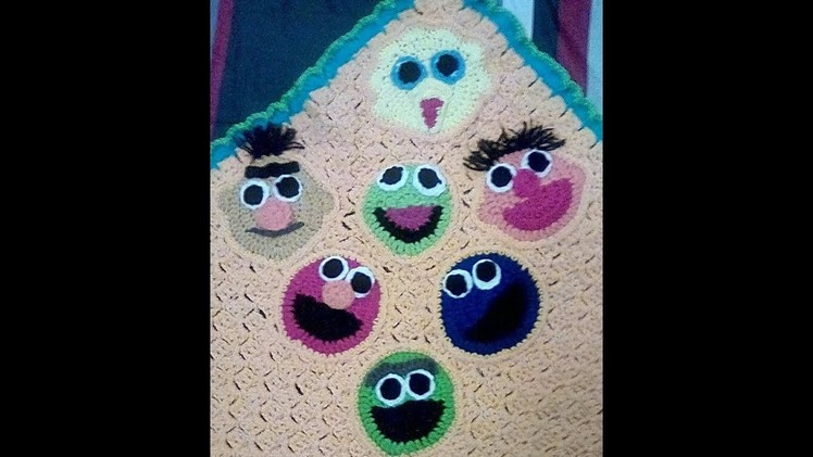 How to Crochet Muppets Big Bird & Kermit Video 3