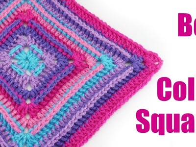 How To Crochet the Box of Color Square