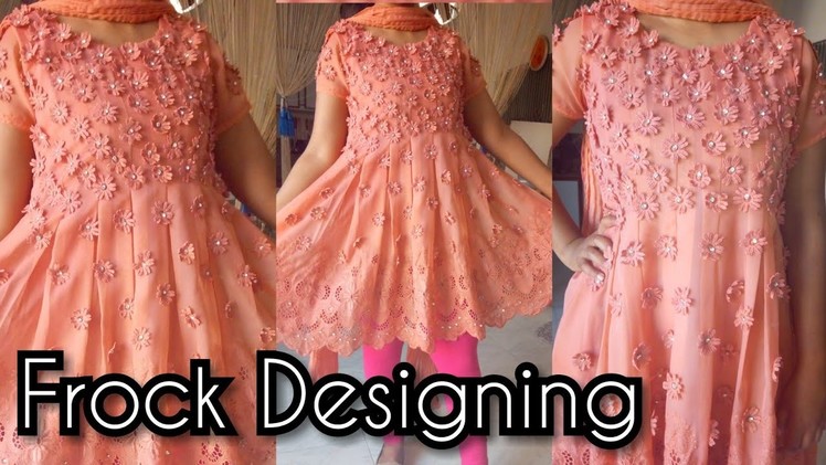 How to design a frock | frock designing | frock design