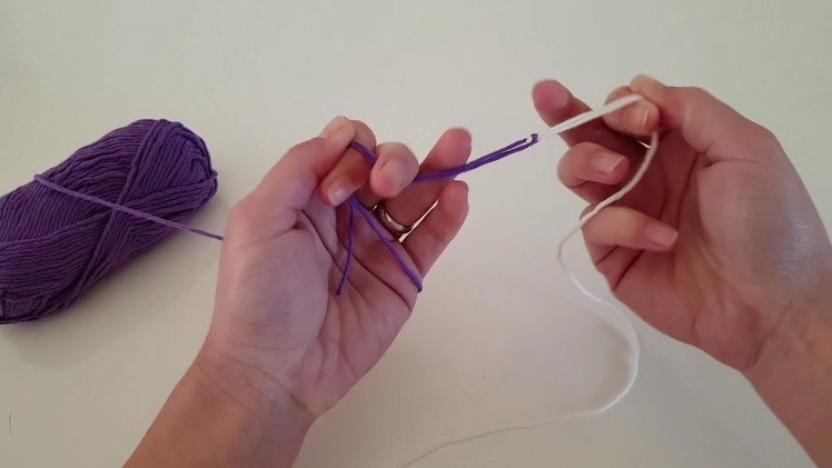 How to join yarn. 3 Simple methods