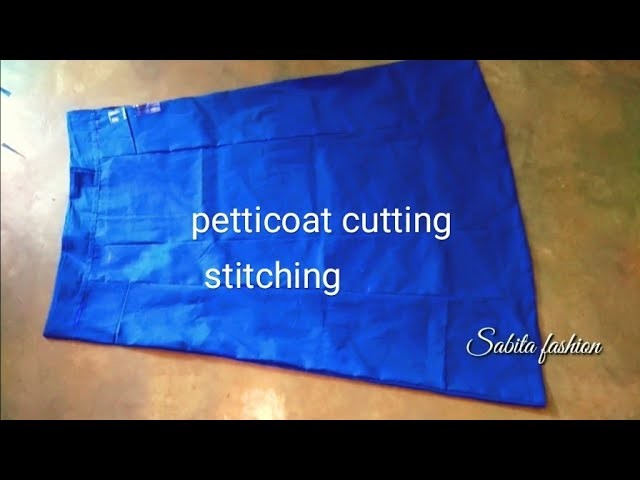 How to make 6 panel (Kali) petticoat.6 koli petticoat cutting stitching