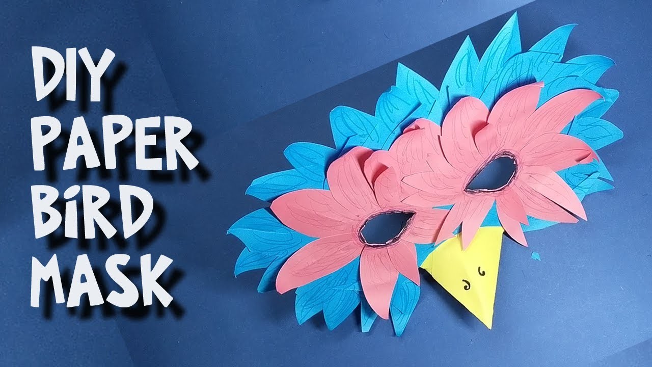 how-to-make-a-bird-mask-diy-easy-papercraft-bird-mask