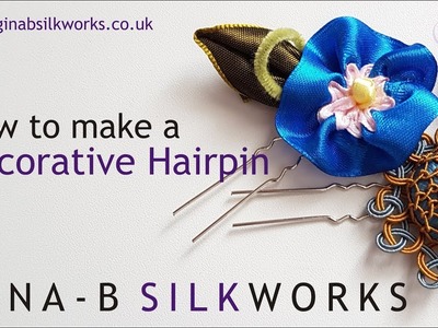 How to make a decorative hairpin