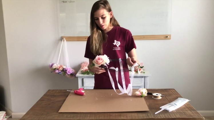 How to make a floral mobile
