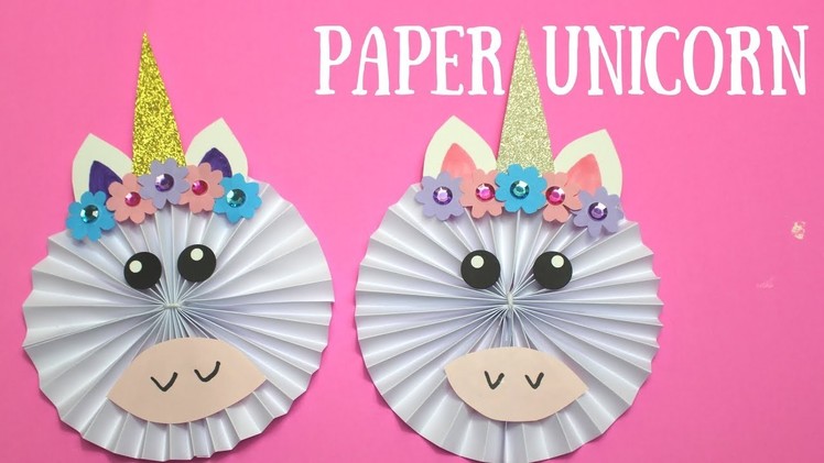 How to Make a Paper Unicorn | Paper Crafts for Kids