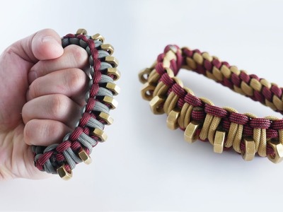 How to Make a Paracord Knuckle Duster Tutorial | Paracord Knuckles