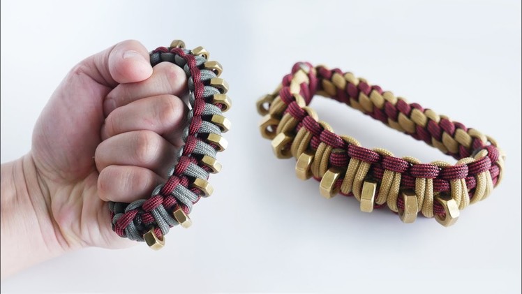 How to Make a Paracord Knuckle Duster Tutorial | Paracord Knuckles