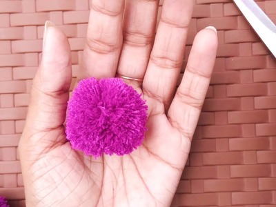 How to Make a Puffy Pom Pom: By Using Cotton Thread | DiyRoll