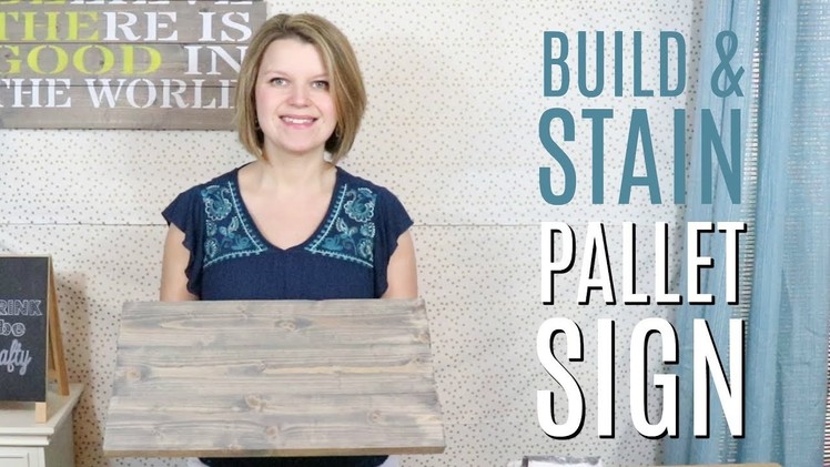 How to Make a Wood Pallet Sign