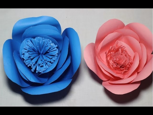 How to Make Amazing Paper Flower For Home Decoration | DIY Handmade Crafts