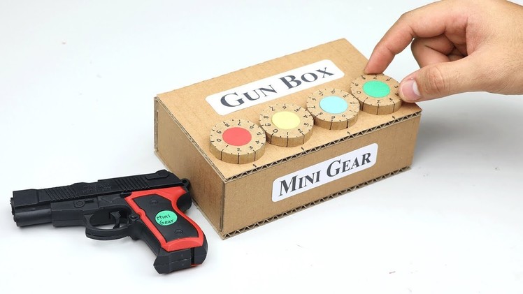How to Make Amazing Storage Safe Box Toy Gun