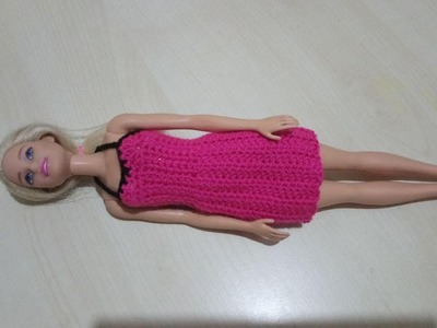 How to make Barbie crochet dress