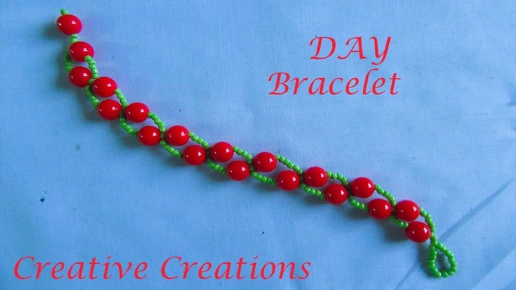 How to make easy beautiful Bracelet by Creative Creations