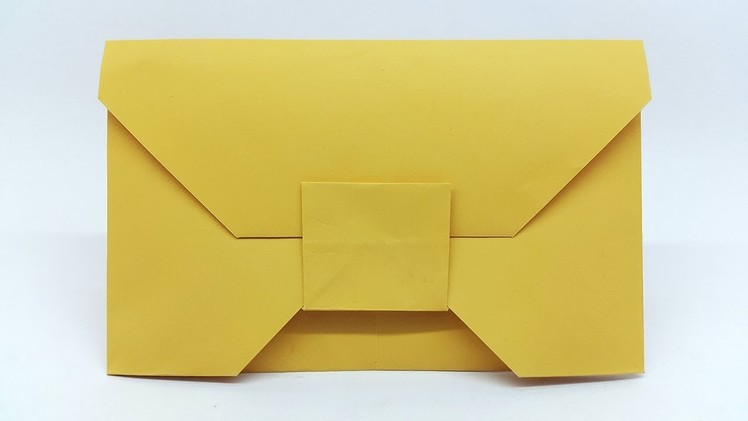 How to make Paper Envelope without Glue or Tape - Make your own Origami Envelopes