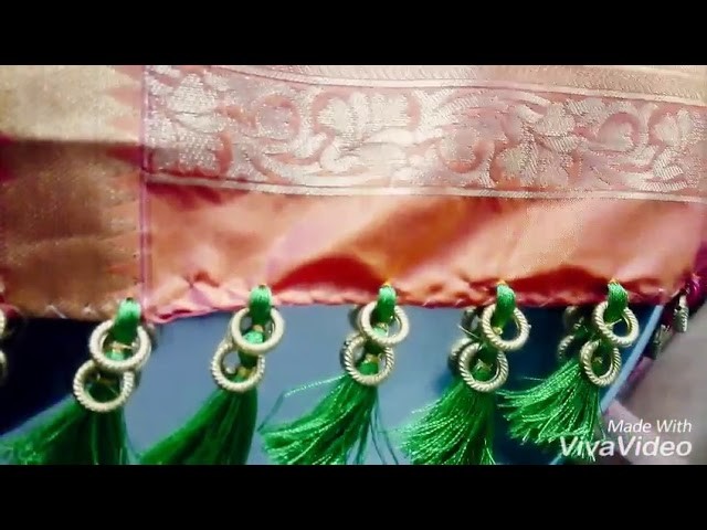 How to make saree kuchu | saree gonde | pallu latakan |