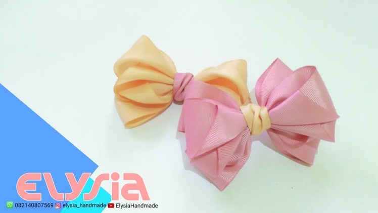 Laço Cindy ???? Cindy #Ribbon Bow ???? DIY by Elysia Handmade
