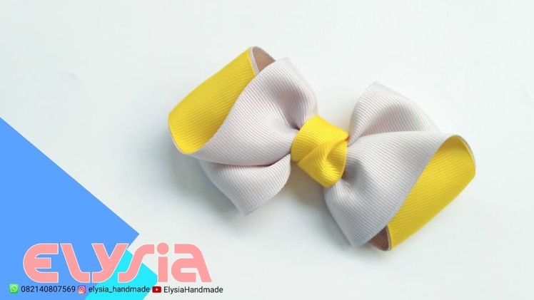 Laço Ursula ???? Ursula #Ribbon Bow ???? DIY by Elysia Handmade