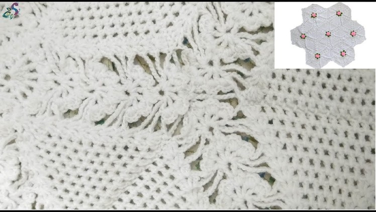 NEW CROCHET TABLE COVER PART 02 | HINDI & ENG