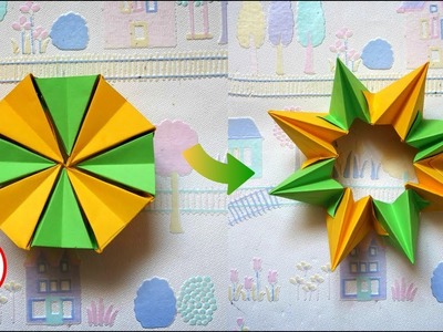 Paper Toys DIY: How to Make an Easy Origami Magic Circle Fireworks | Maison Zizou