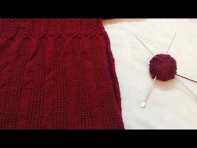 #Part-1 फंदे डालने का आसान तरीका.How to make a Sweater.Full Knitting Course -Design-150