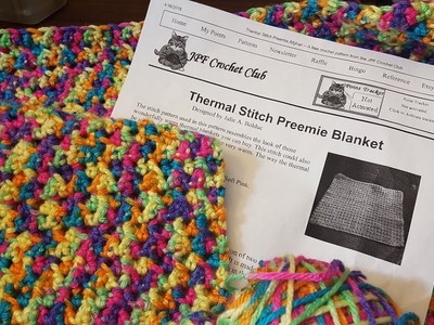Thermal Stitch crochet tutorial