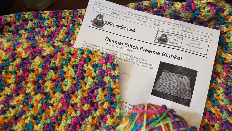 Thermal Stitch crochet tutorial