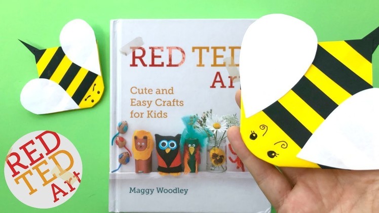 Bee Corner Bookmark DIY - Easy How to make a Corner Bookmark DIY - Bee DIY