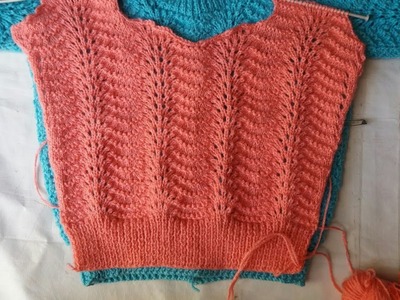 Blouse Knitting design - part - 2