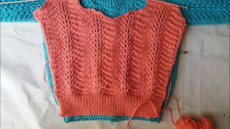 Blouse Knitting design - part - 2