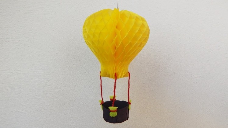 Decoration Airostat DIY honeycomb paper hot air balloon Dekoration Heißluftballon