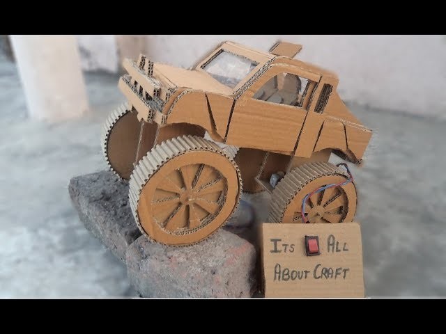 DIY:- How to make MONSTER TRUCK at home | Amazing | Off road car