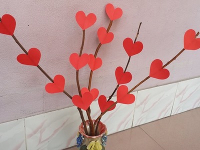 DIY: Room Decoration Idea!!! How to Make Beautiful  Decorative Stick with Dry Tree Branches!!!