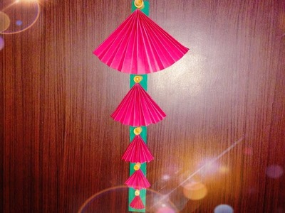 Easy making of Paper wall hanging