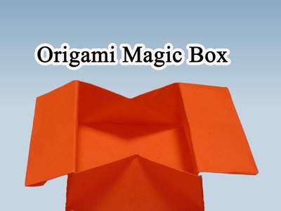 Easy way to make a paper magic box