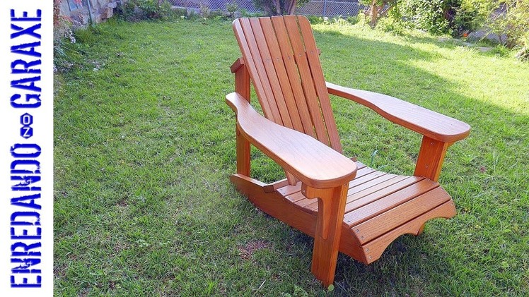 How to assemble the Adirondack chair